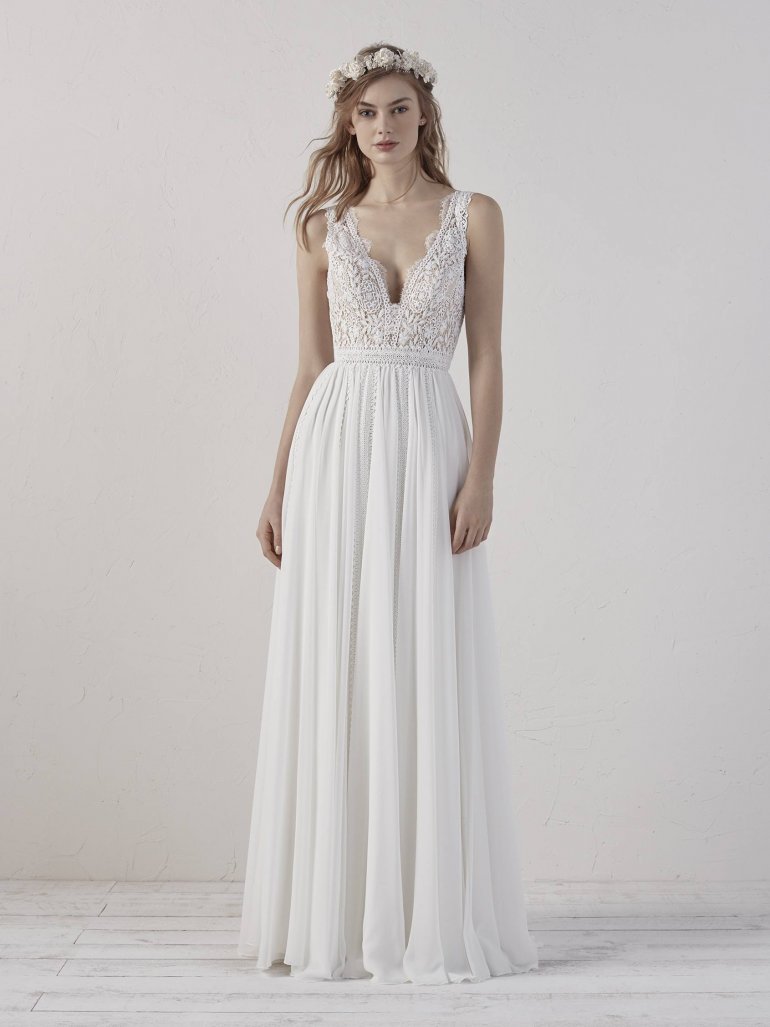 abiti da sposa boho chic